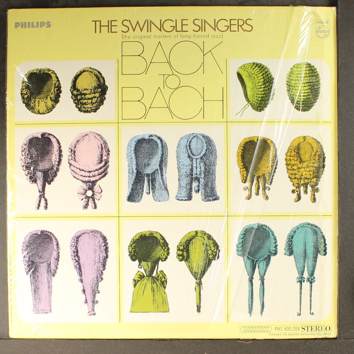 back to bach by SWINGLE SINGERS