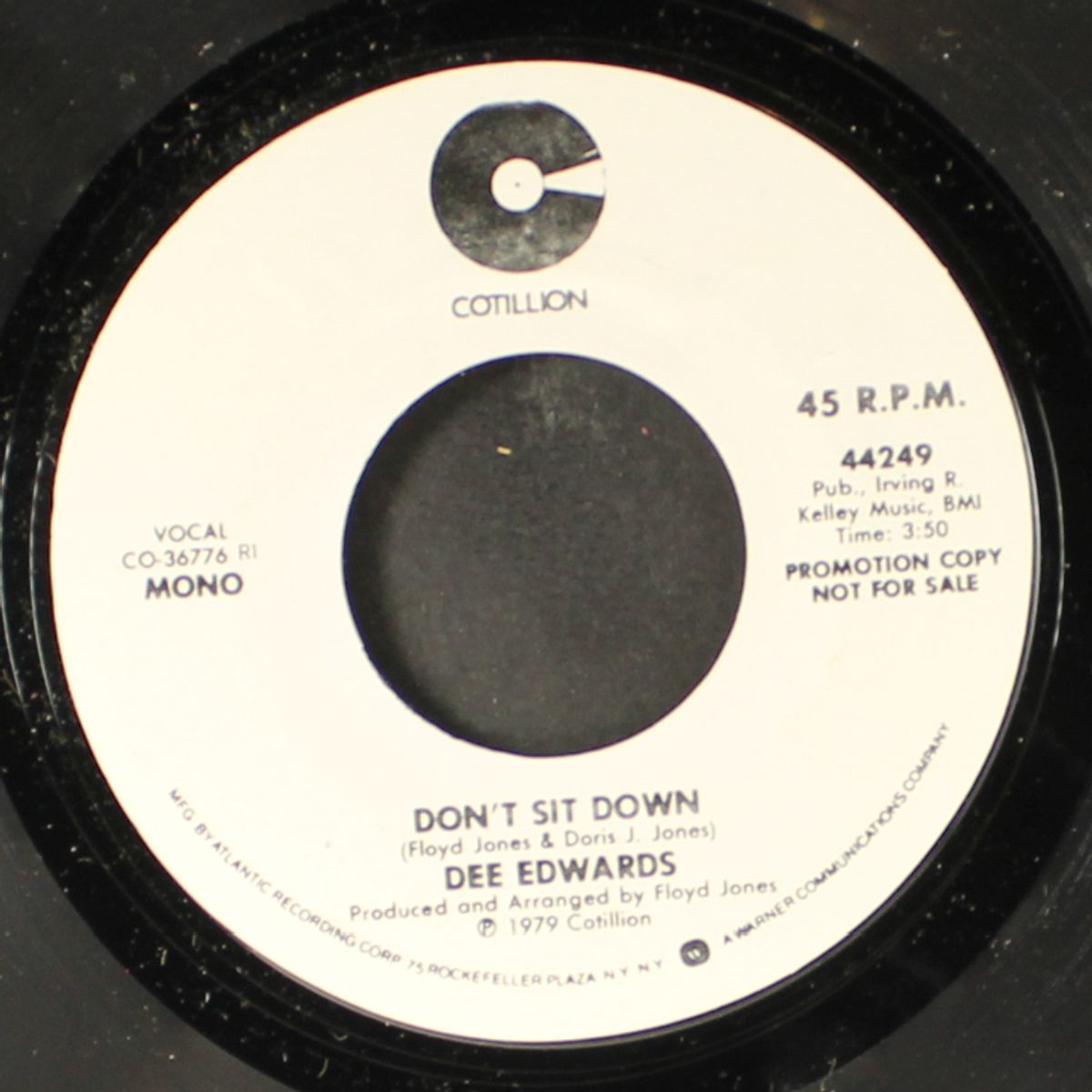 don't sit down / mono by DEE EDWARDS