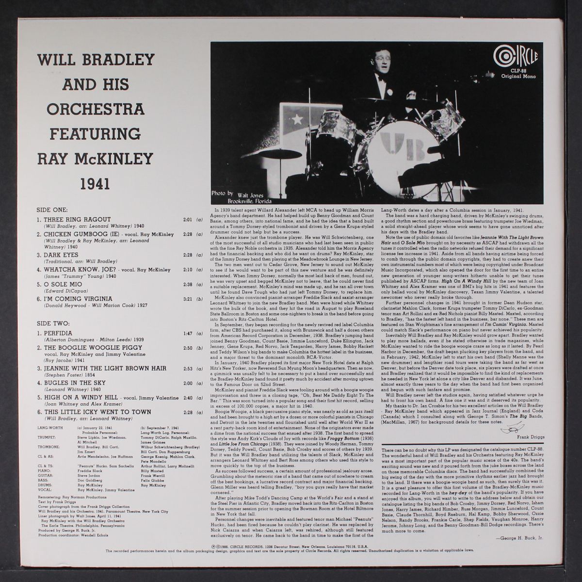 1941 (featuring ray mckinley) by WILL BRADLEY