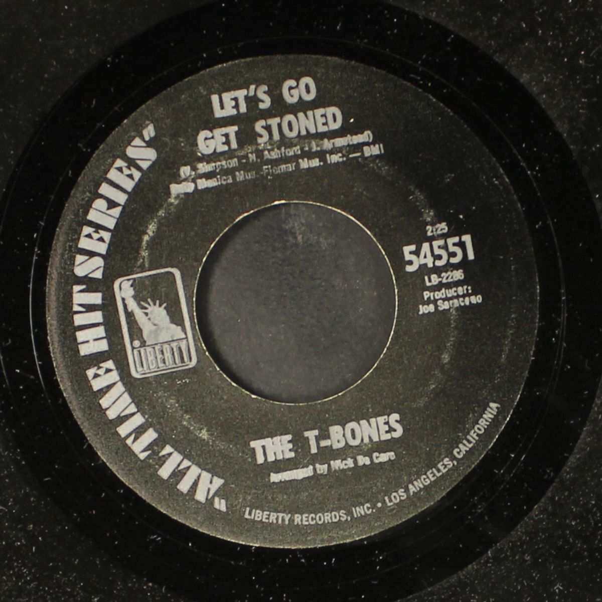 no matter what shape / let's go get stoned by T-BONES