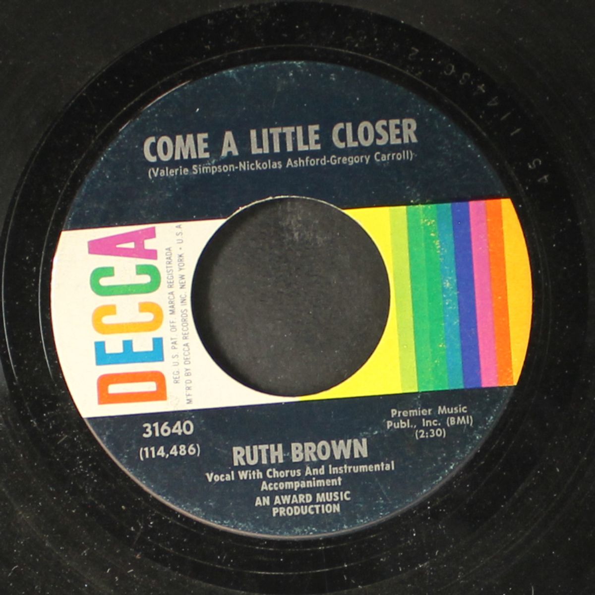 i love him and i know it / come closer by RUTH BROWN