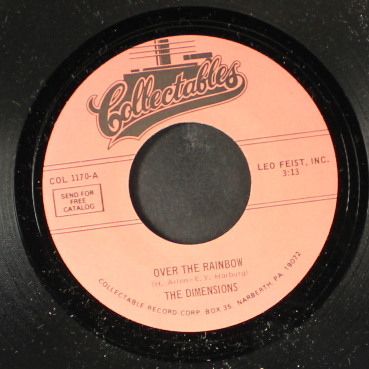 over the rainbow / zing! went the strings of my heart by DIMENSIONS