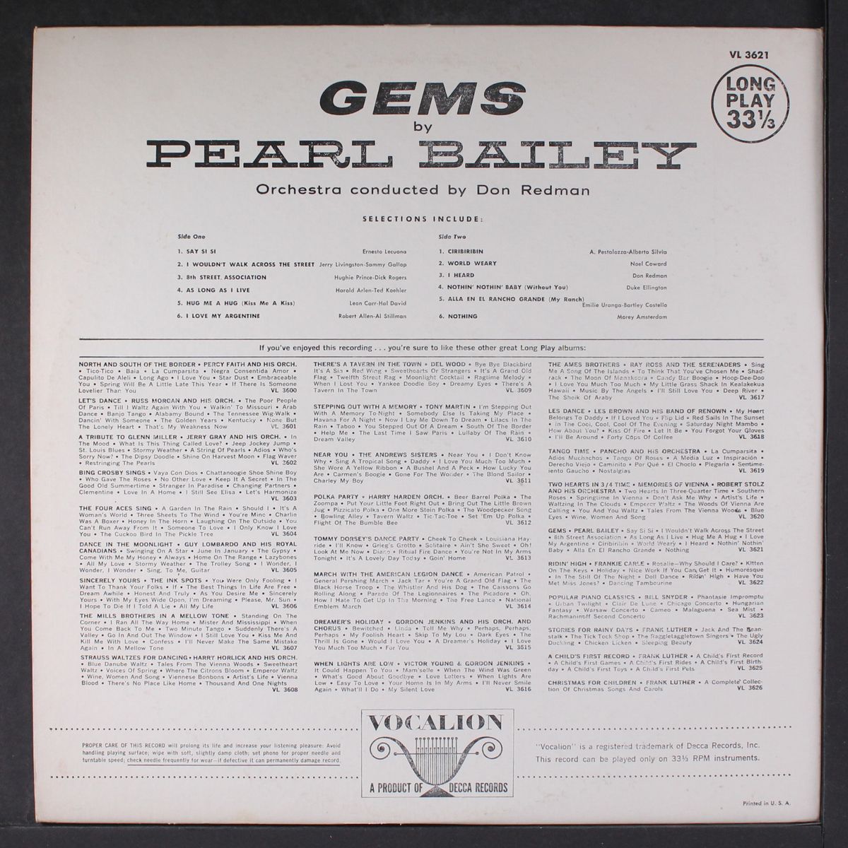 gems by by PEARL BAILEY