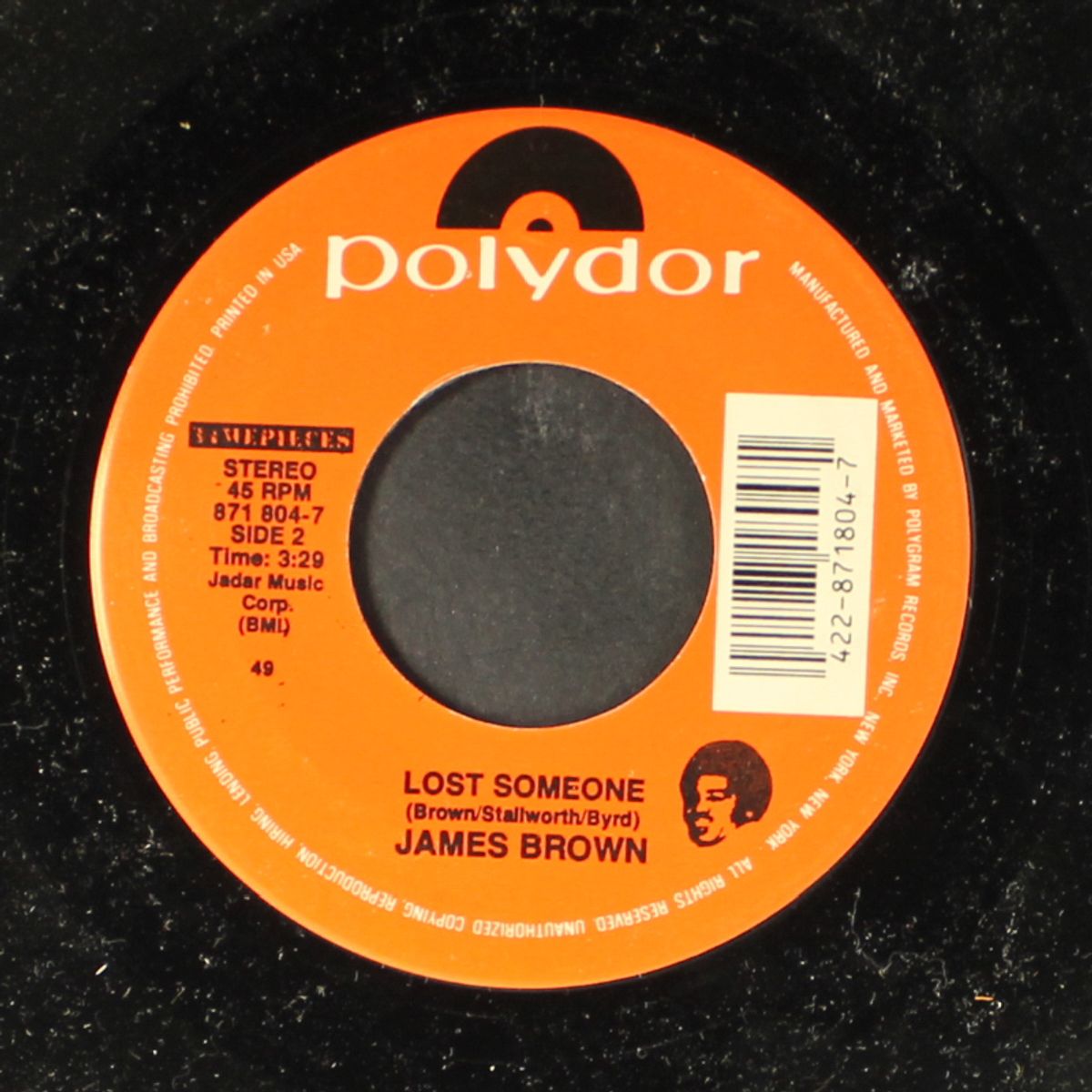 think / lost someone by JAMES BROWN