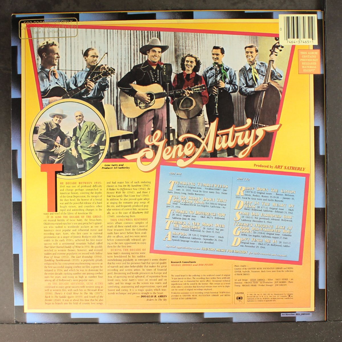 columbia historic edition by GENE AUTRY