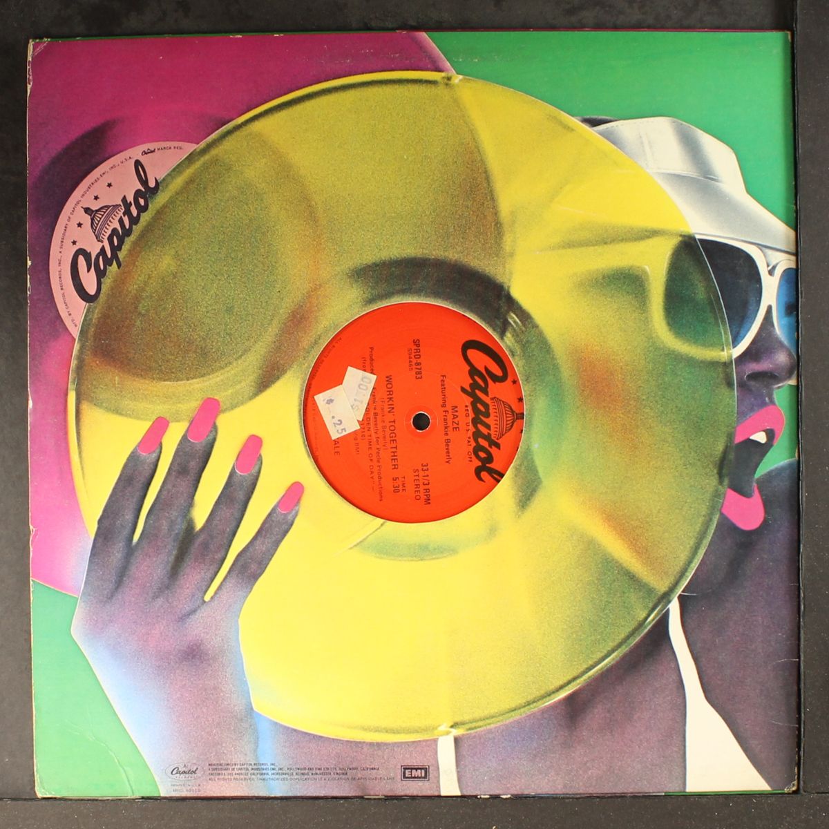 the ghost of love / workin' together by TAVARES / MAZE FEATURING FRANKIE BEVERLY