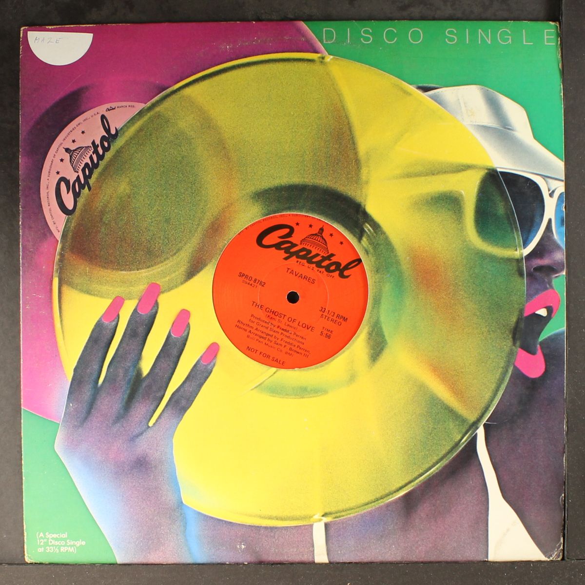 the ghost of love / workin' together by TAVARES / MAZE FEATURING FRANKIE BEVERLY