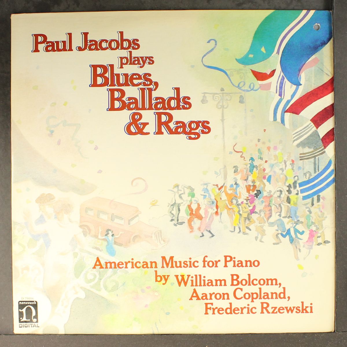 plays blues, ballads, & rags by PAUL JACOBS