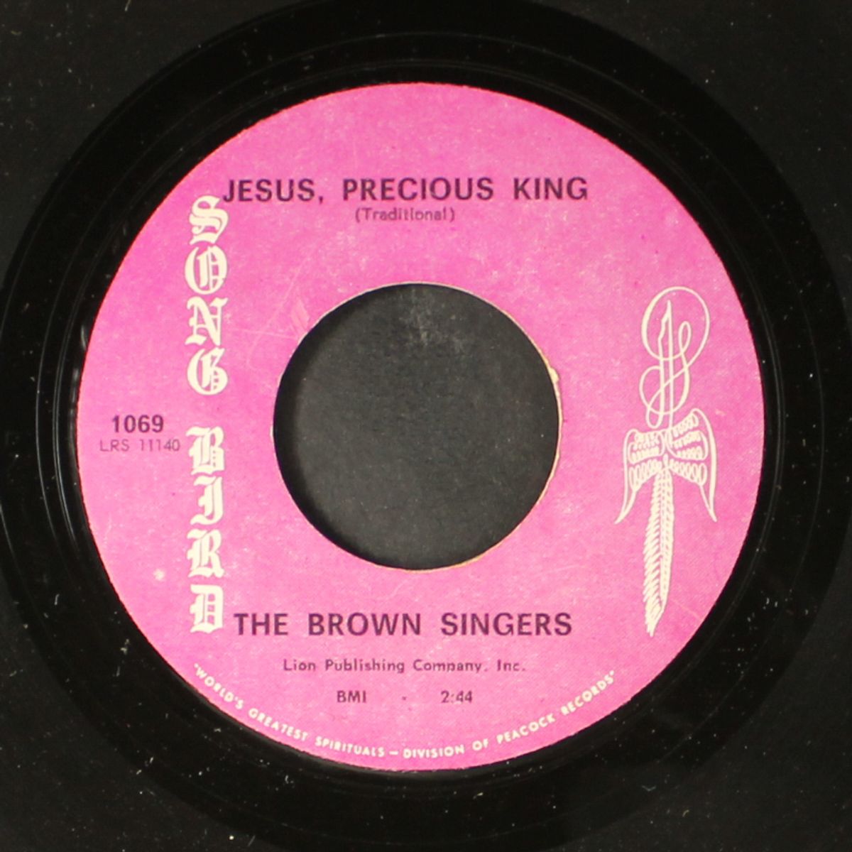 jesus, precious king / steal away by BROWN SINGERS