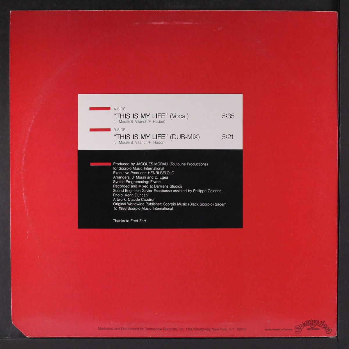 this is my life / dub by EARTHA KITT