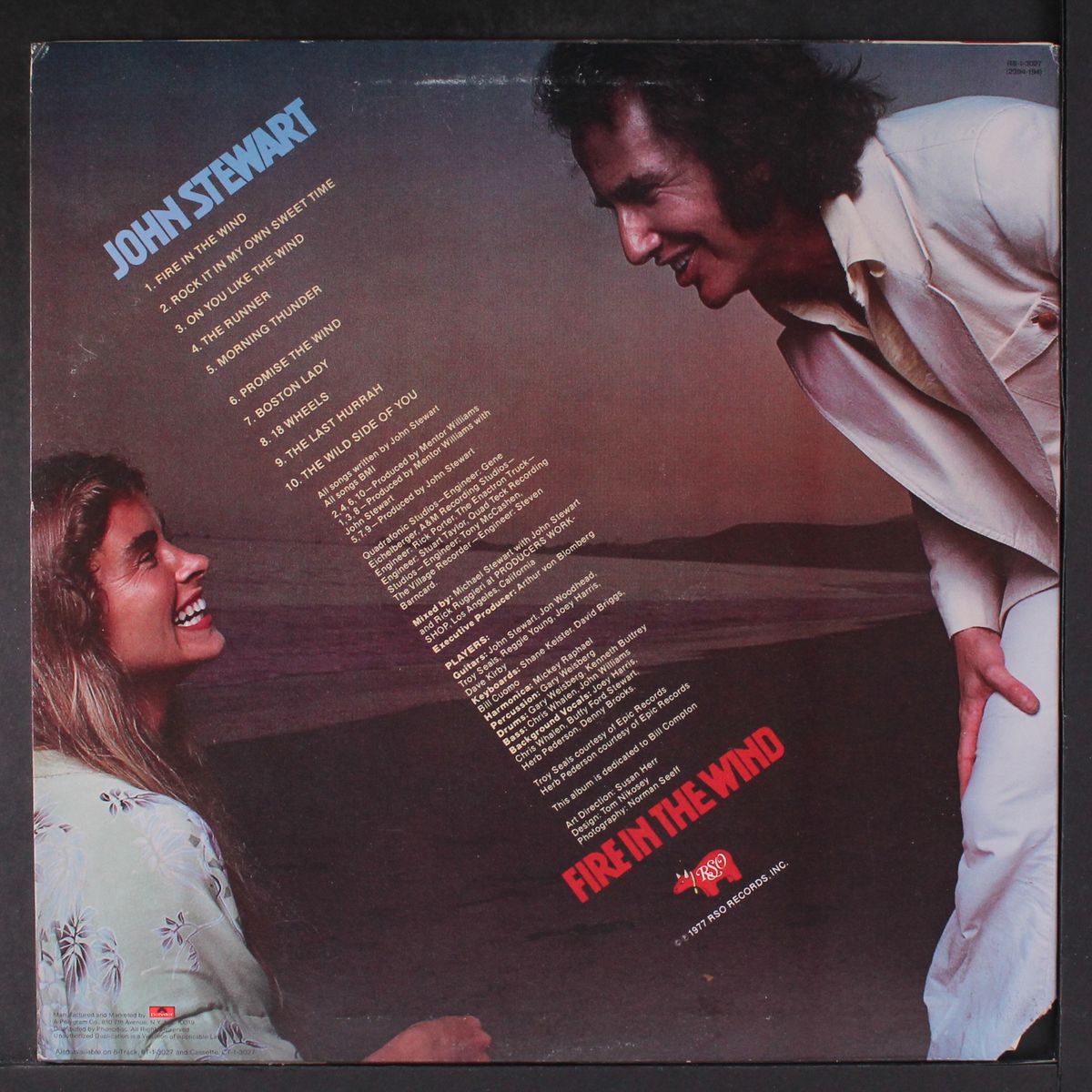 fire in the wind by JOHN STEWART
