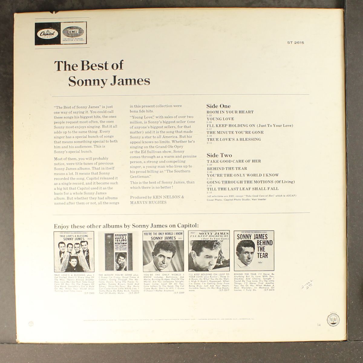 best of by SONNY JAMES