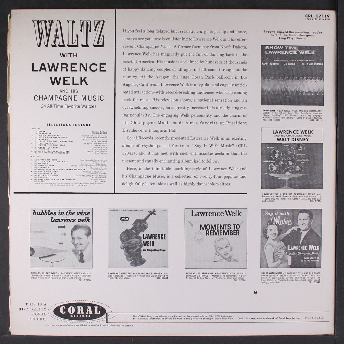 waltz with by LAWRENCE WELK