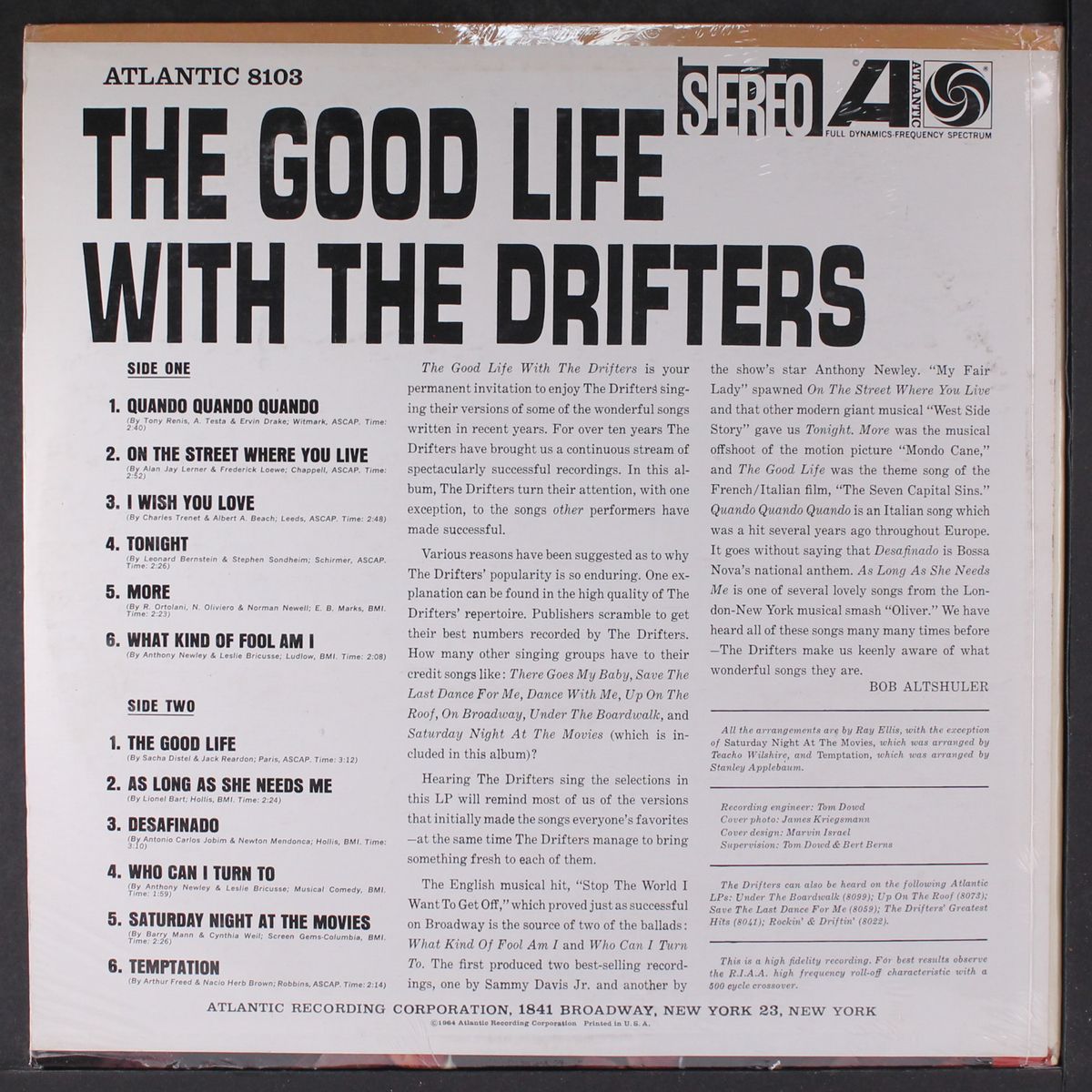 the good life with the drifters by DRIFTERS