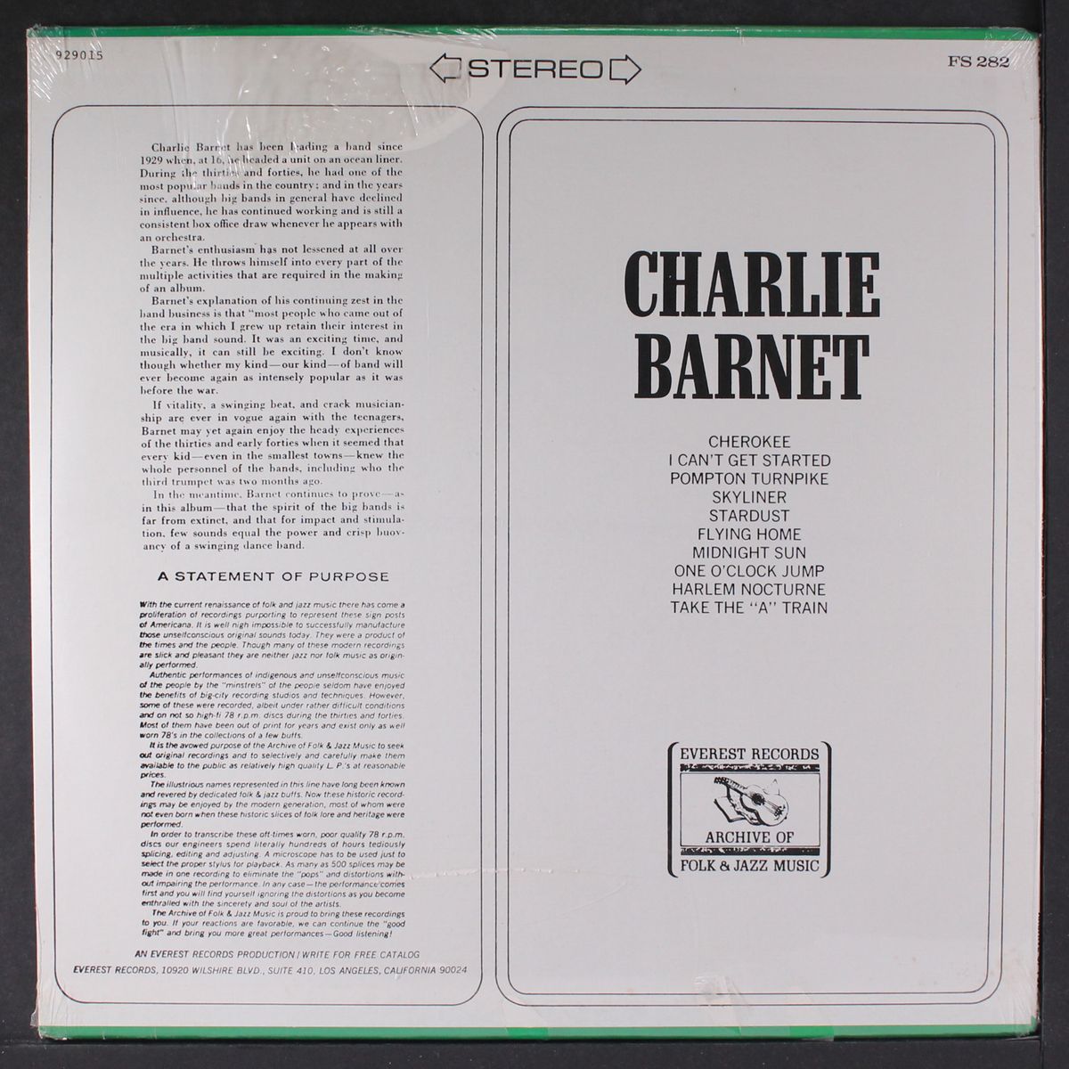 charlie barnet by CHARLIE BARNET