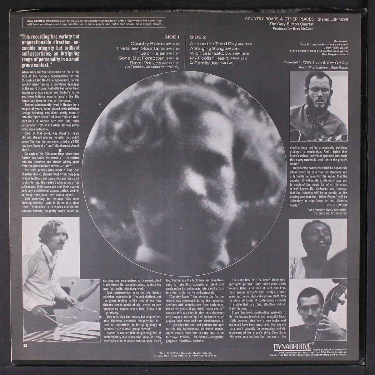 country roads & other places by GARY BURTON
