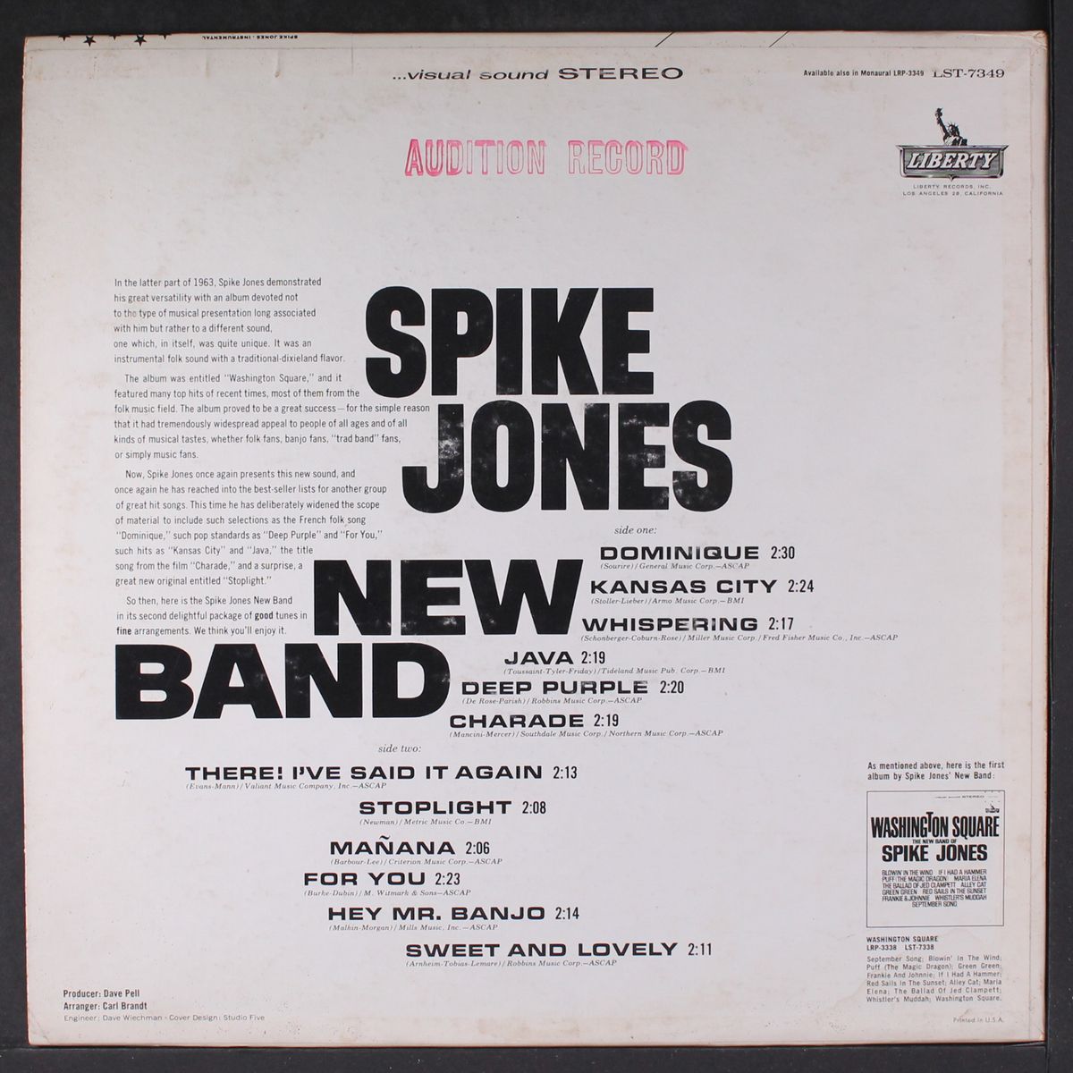 spike jones new band by SPIKE JONES
