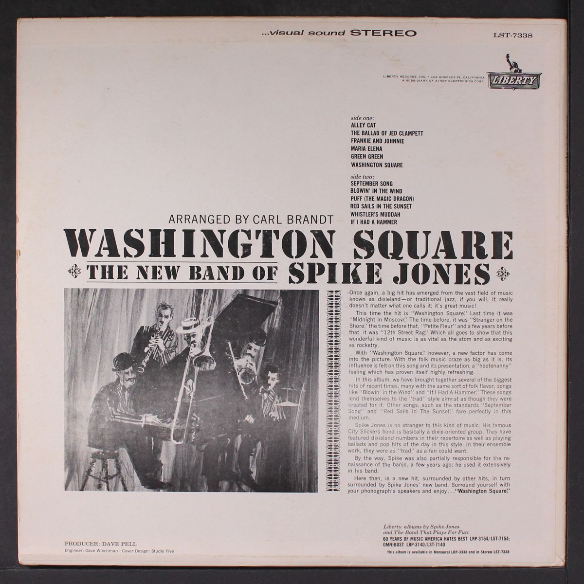 washington square: the new band of spike jones by SPIKE JONES