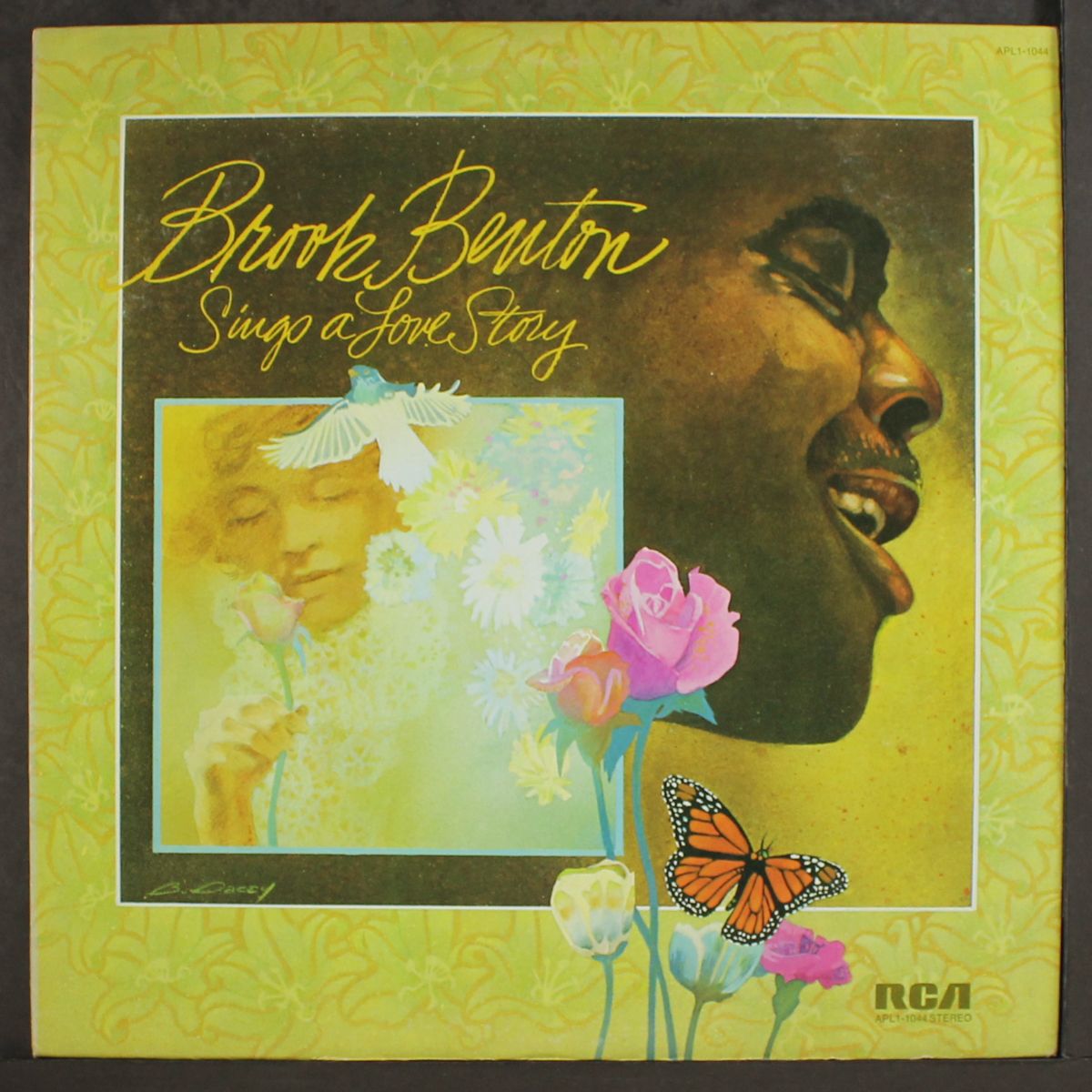 sings a love story by BROOK BENTON