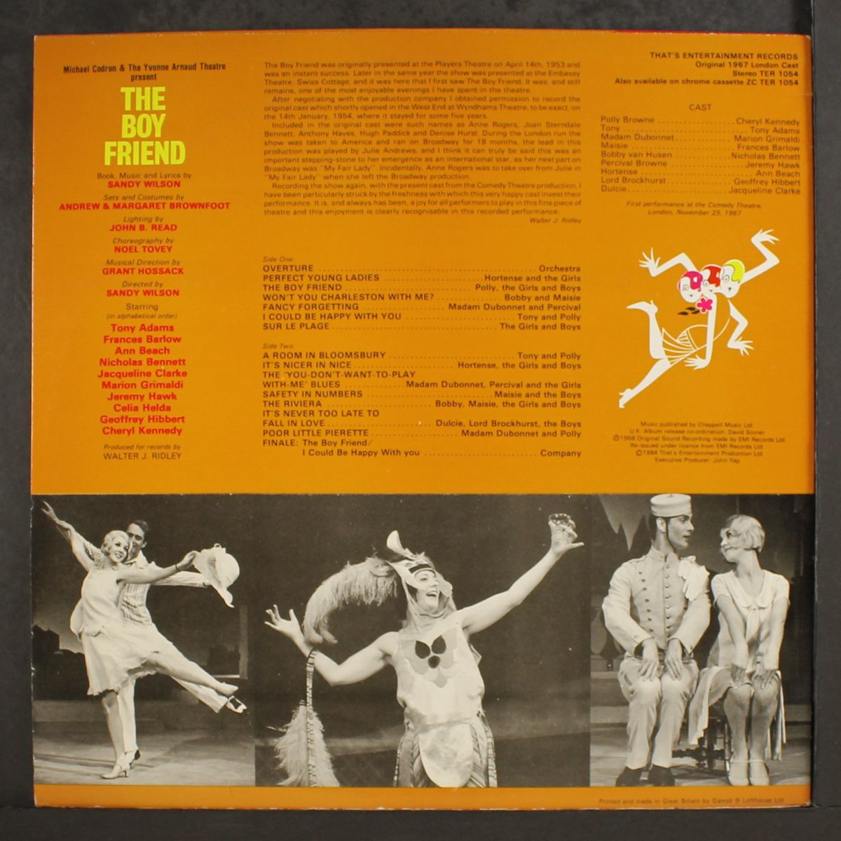 the boy friend by ORIGINAL LONDON CAST