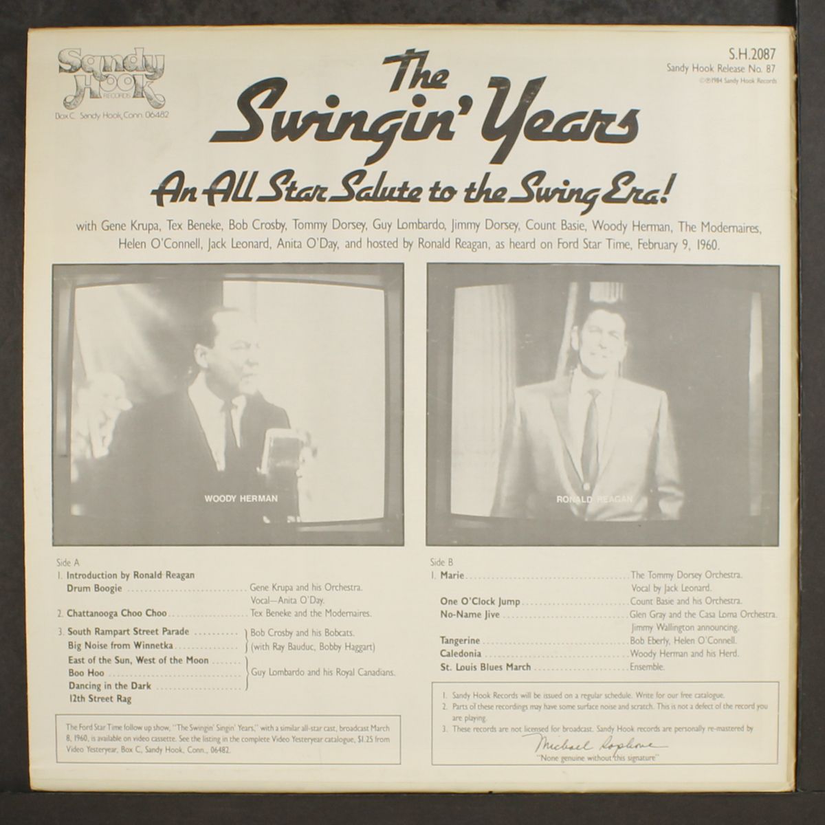 the swingin' years, an all star salute to the swing era by TV SOUNDTRACK
