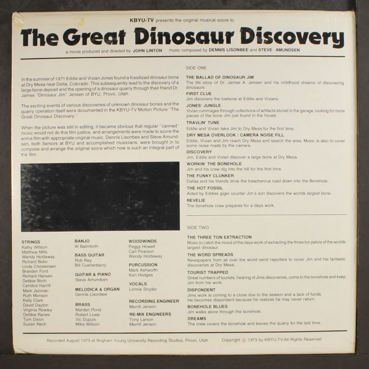 the great dinsoaur discovery by SOUNDTRACK