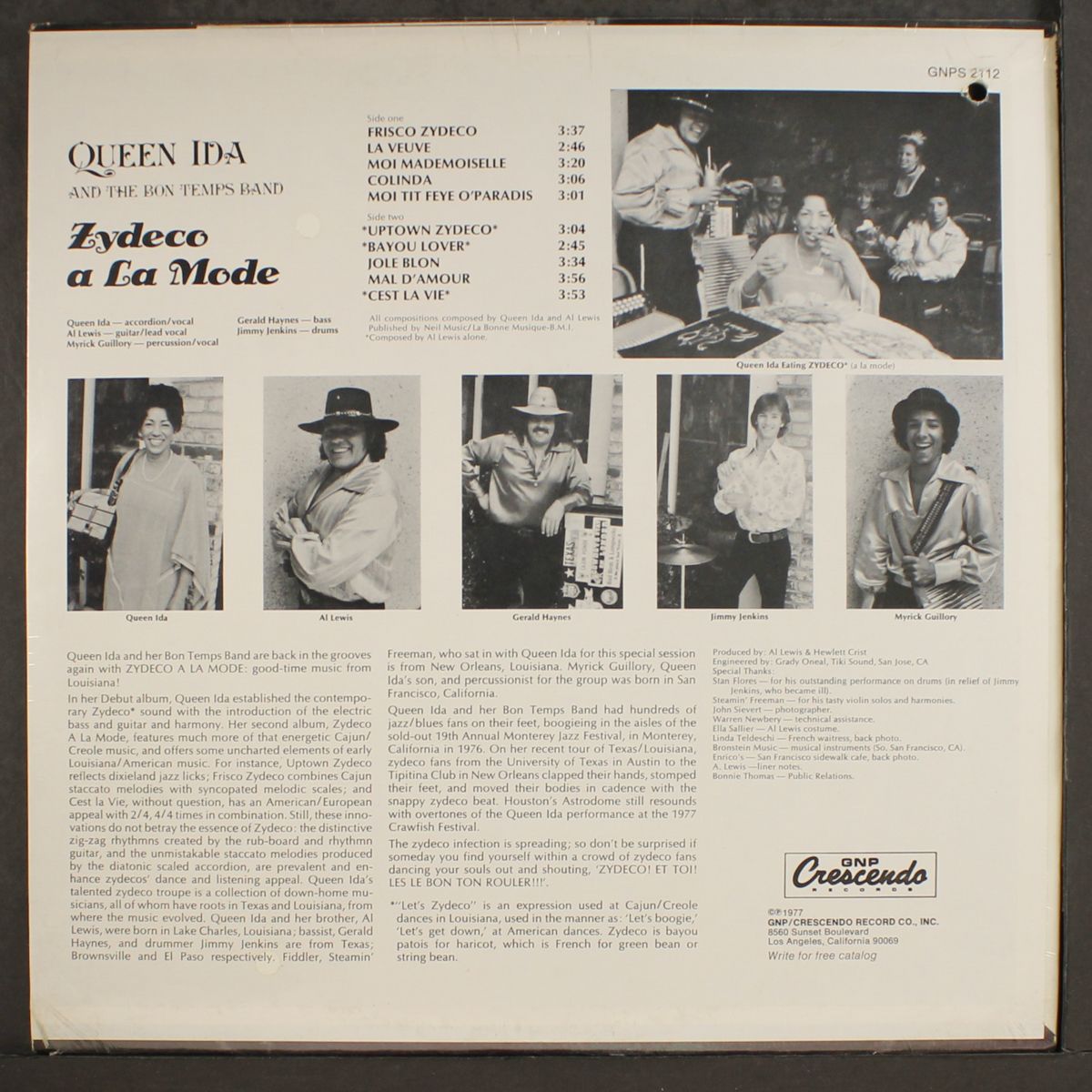 zydeco a la mode by QUEEN IDA