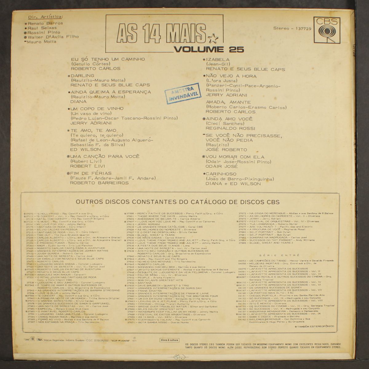 as 14 mais vol. 25 by VARIOUS