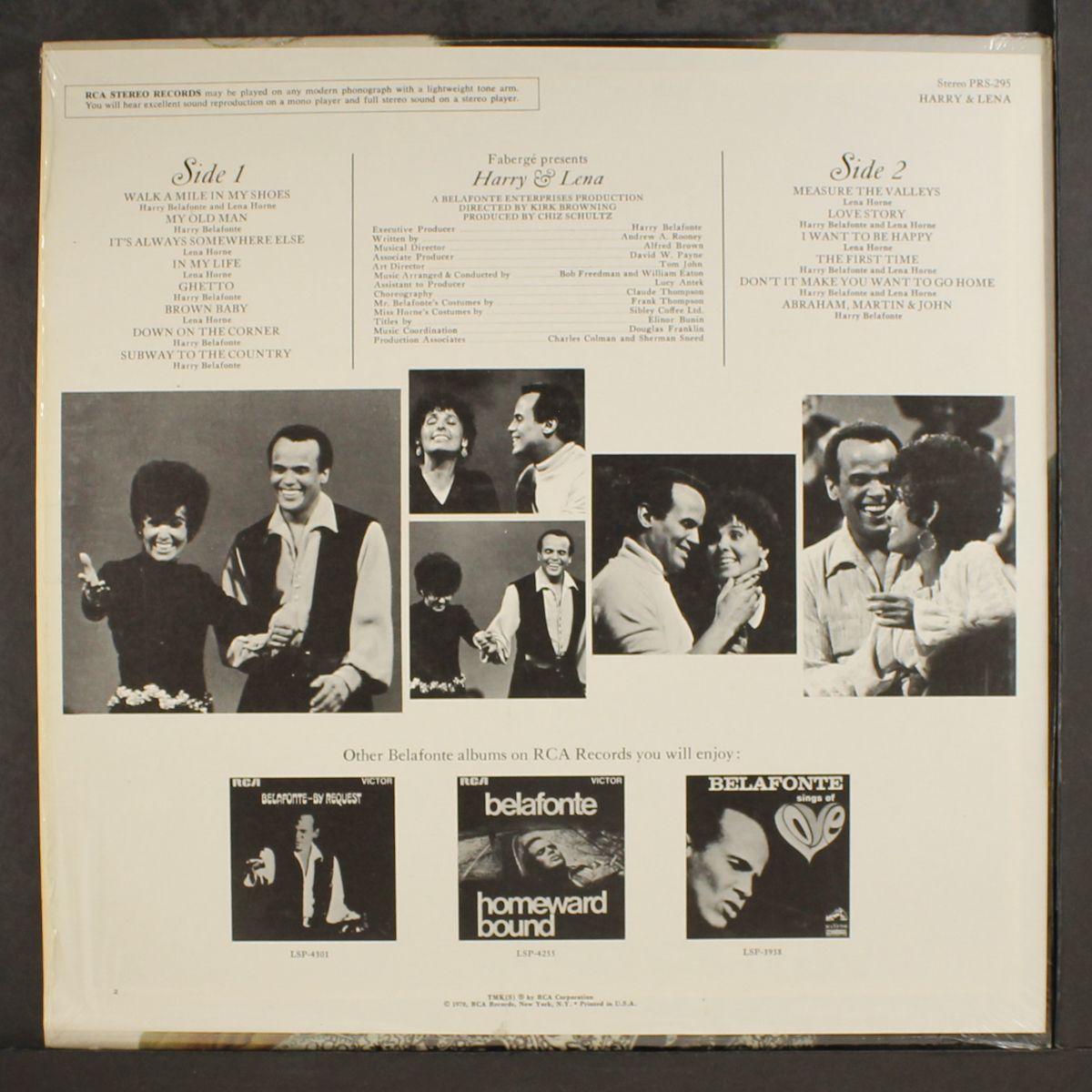 harry & lena by HARRY BELAFONTE & LENA HORNE