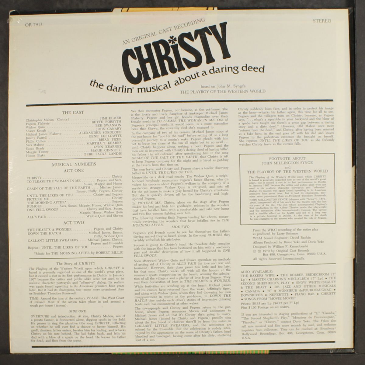christy by ORIGINAL CAST