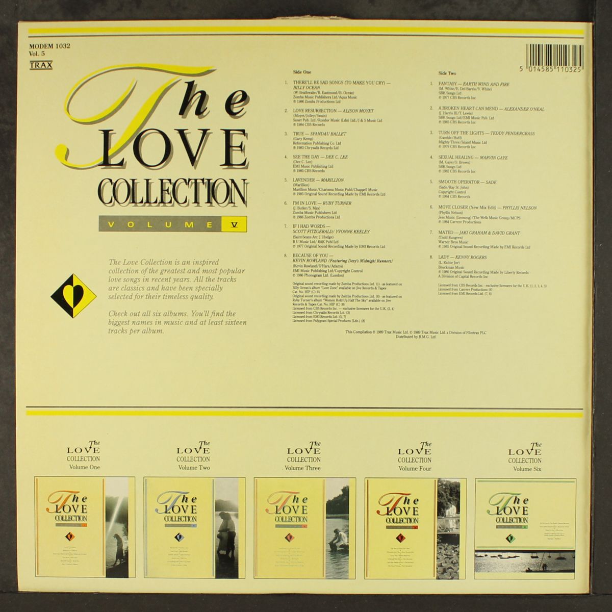 the love collection, vol. 5 by VARIOUS