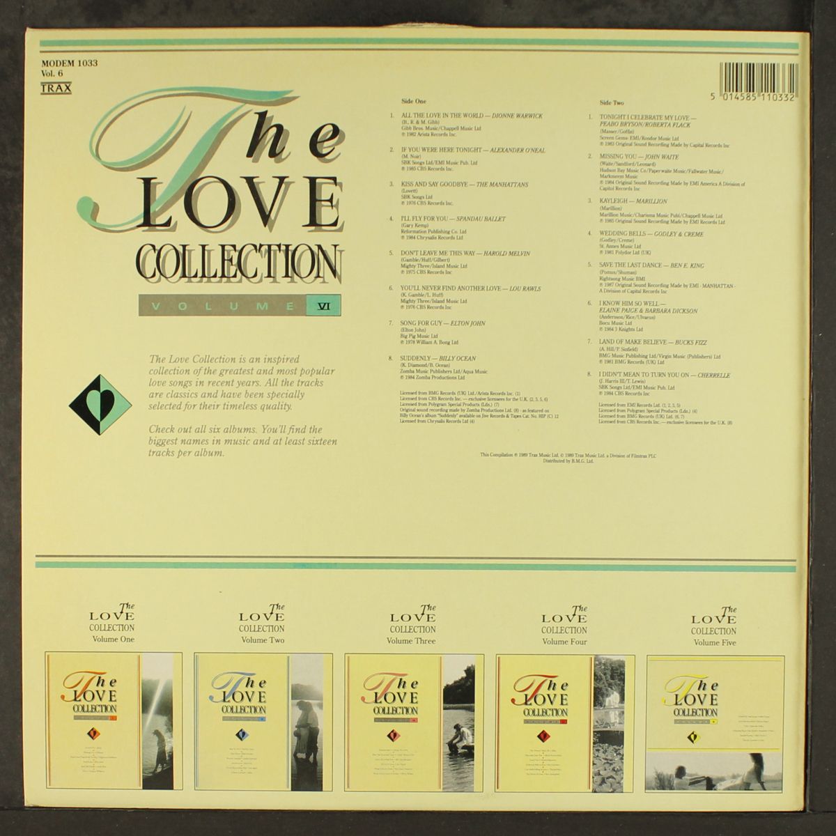 the love collection, vol. 6 by VARIOUS