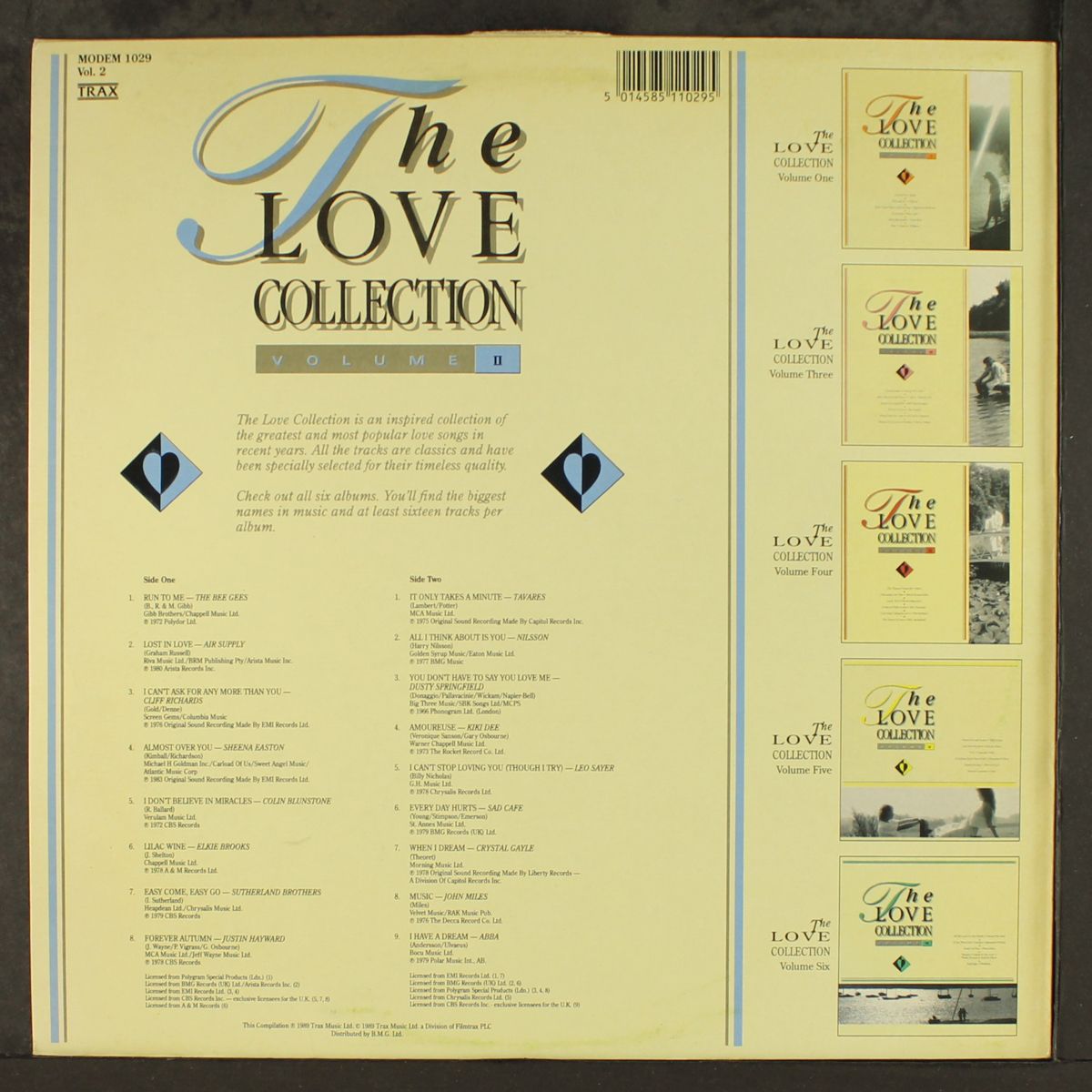 the love collection, vol. 2 by VARIOUS