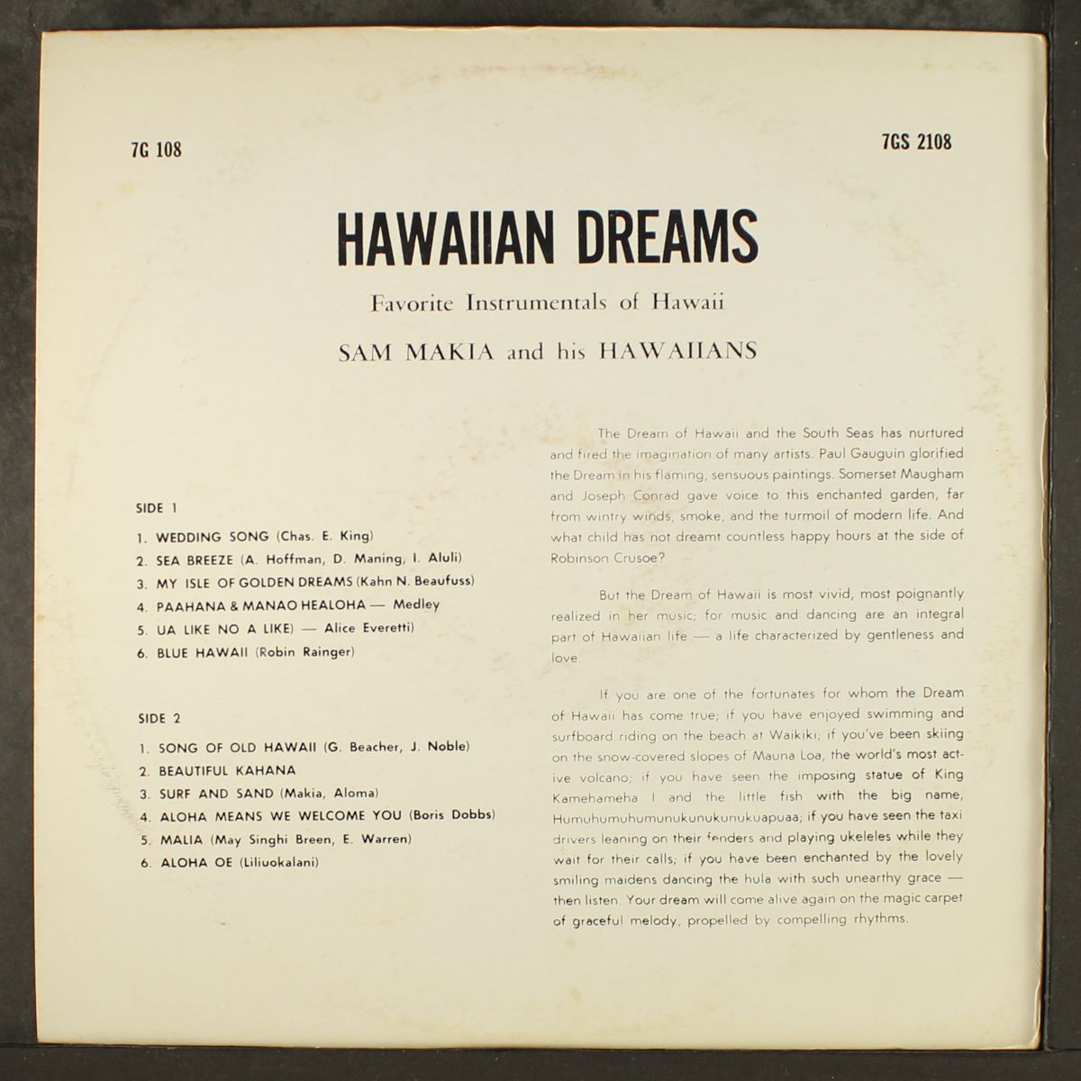 dreams of the islands by SAM MAKIA