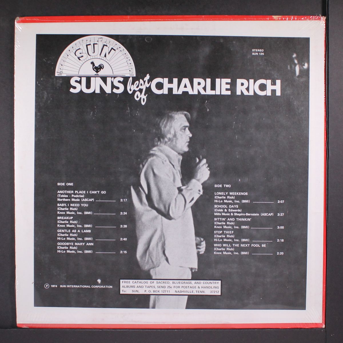sun's best of by CHARLIE RICH