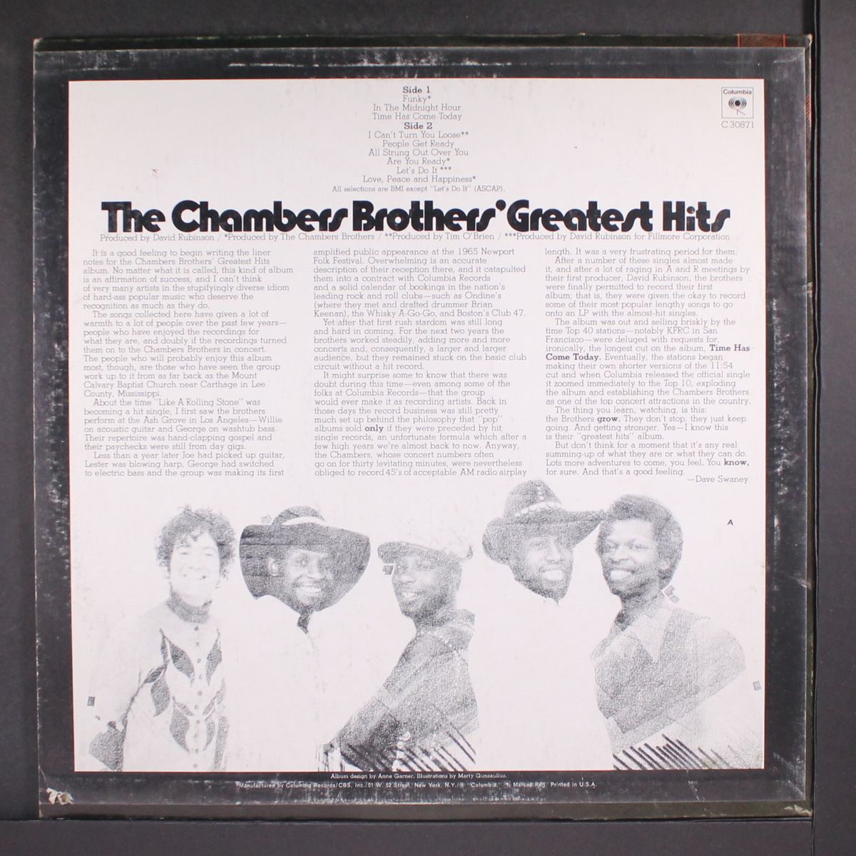 greatest hits by CHAMBERS BROTHERS