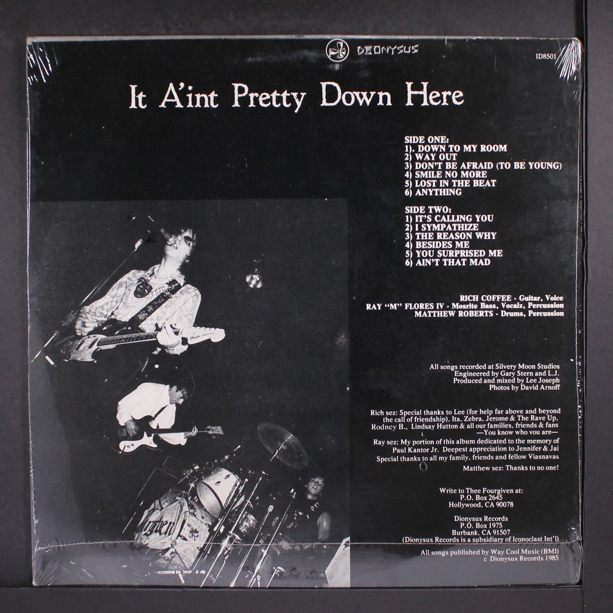 it ain't pretty down here by THEE FOURGIVEN