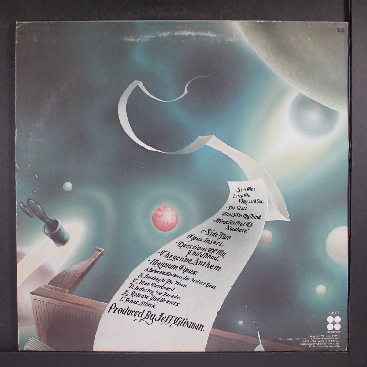 leftoverture by KANSAS