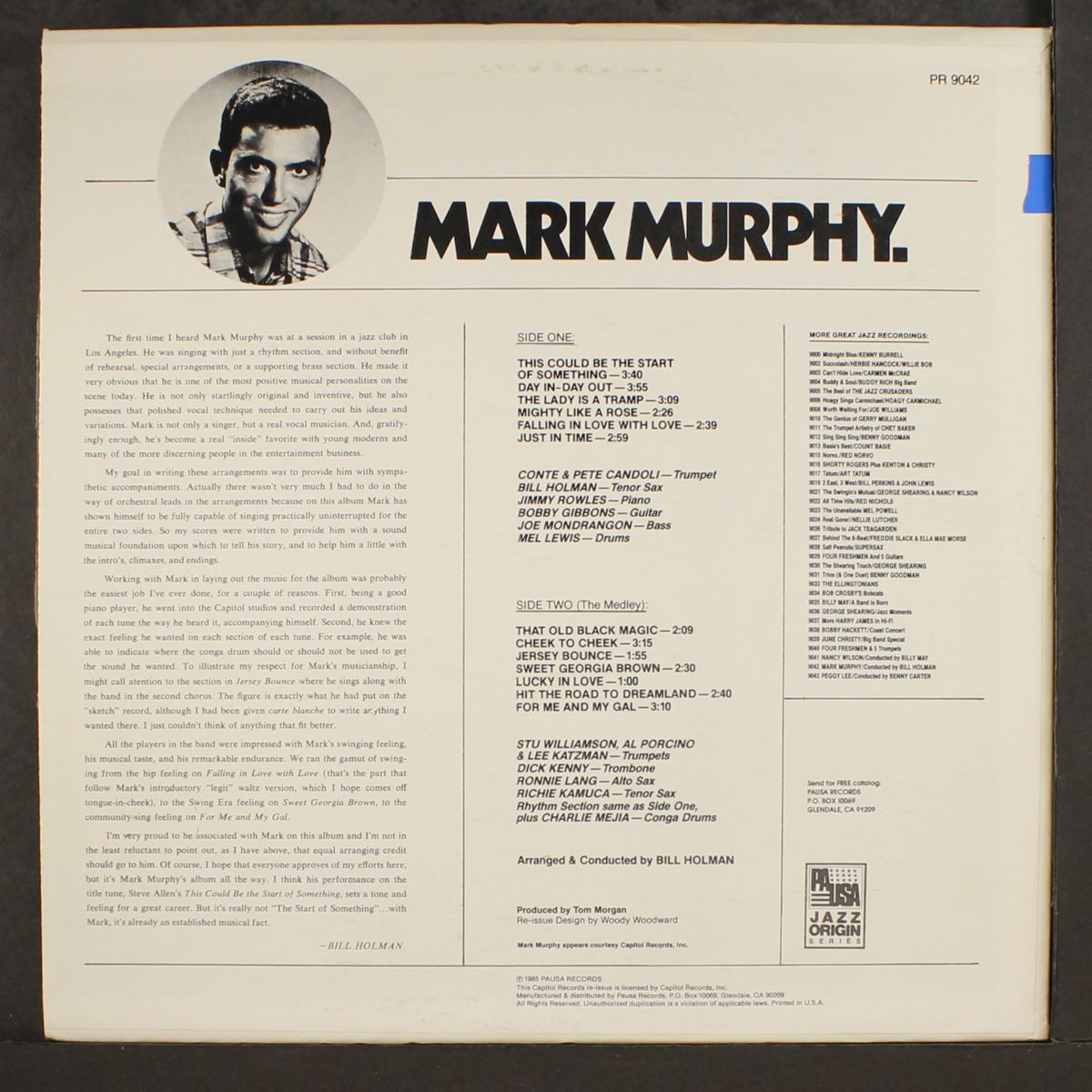 this could be the start of something by MARK MURPHY