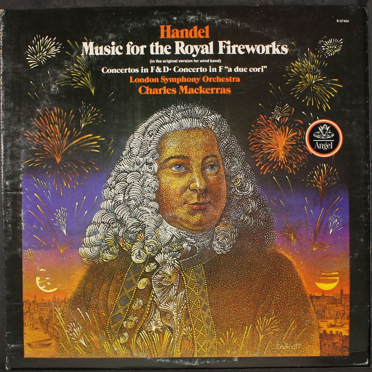 handel: music for the royal fireworks by CHARLES MACKERRAS