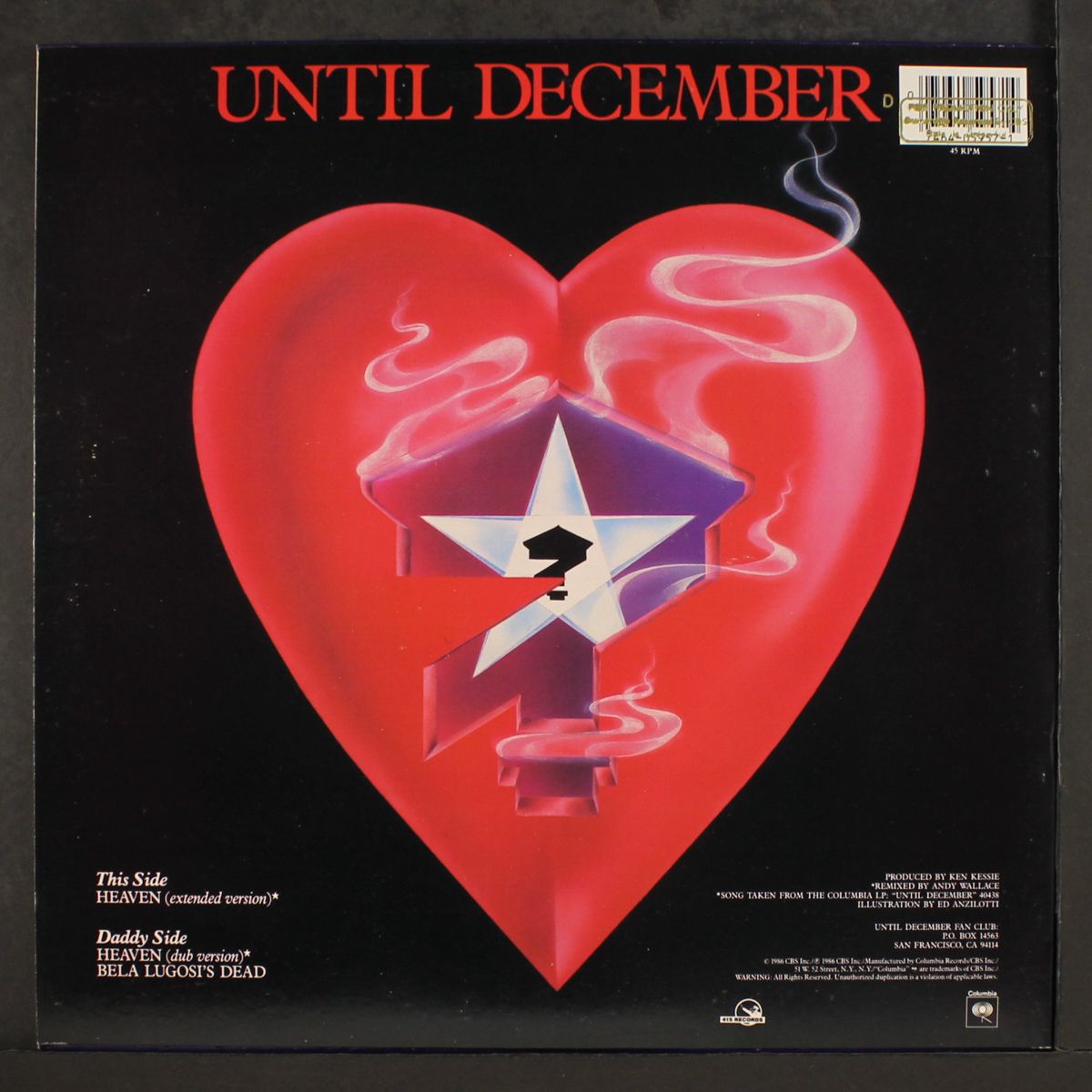 heaven / bela lugosi's dead by UNTIL DECEMBER