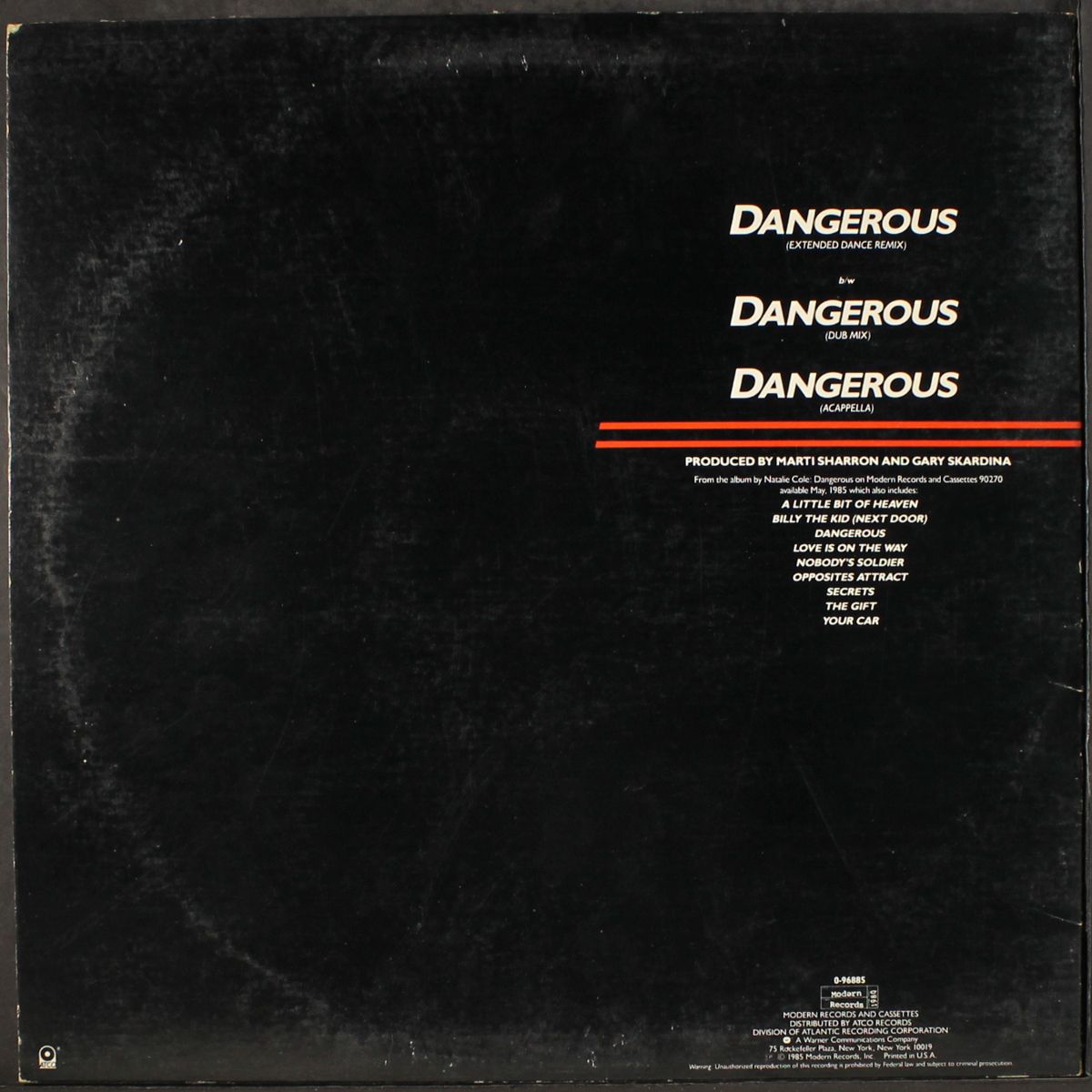 dangerous by NATALIE COLE