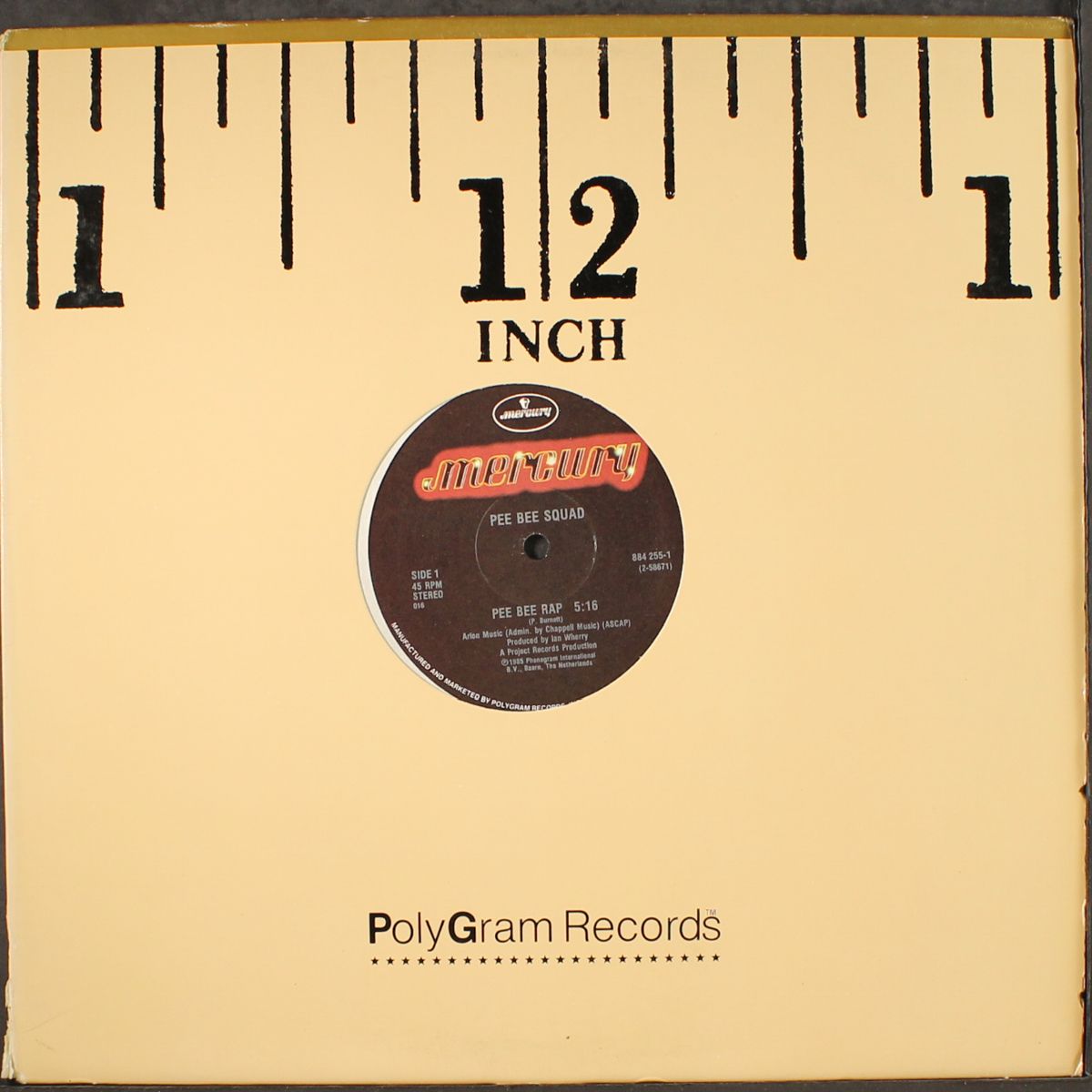 pee bee rap / d.j. talking blues by PEE BEE SQUAD