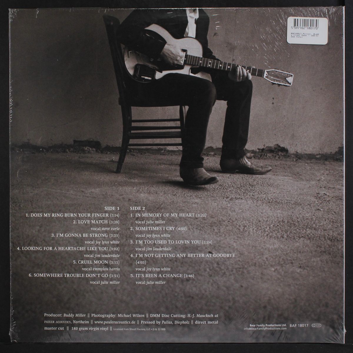 cruel moon by BUDDY MILLER