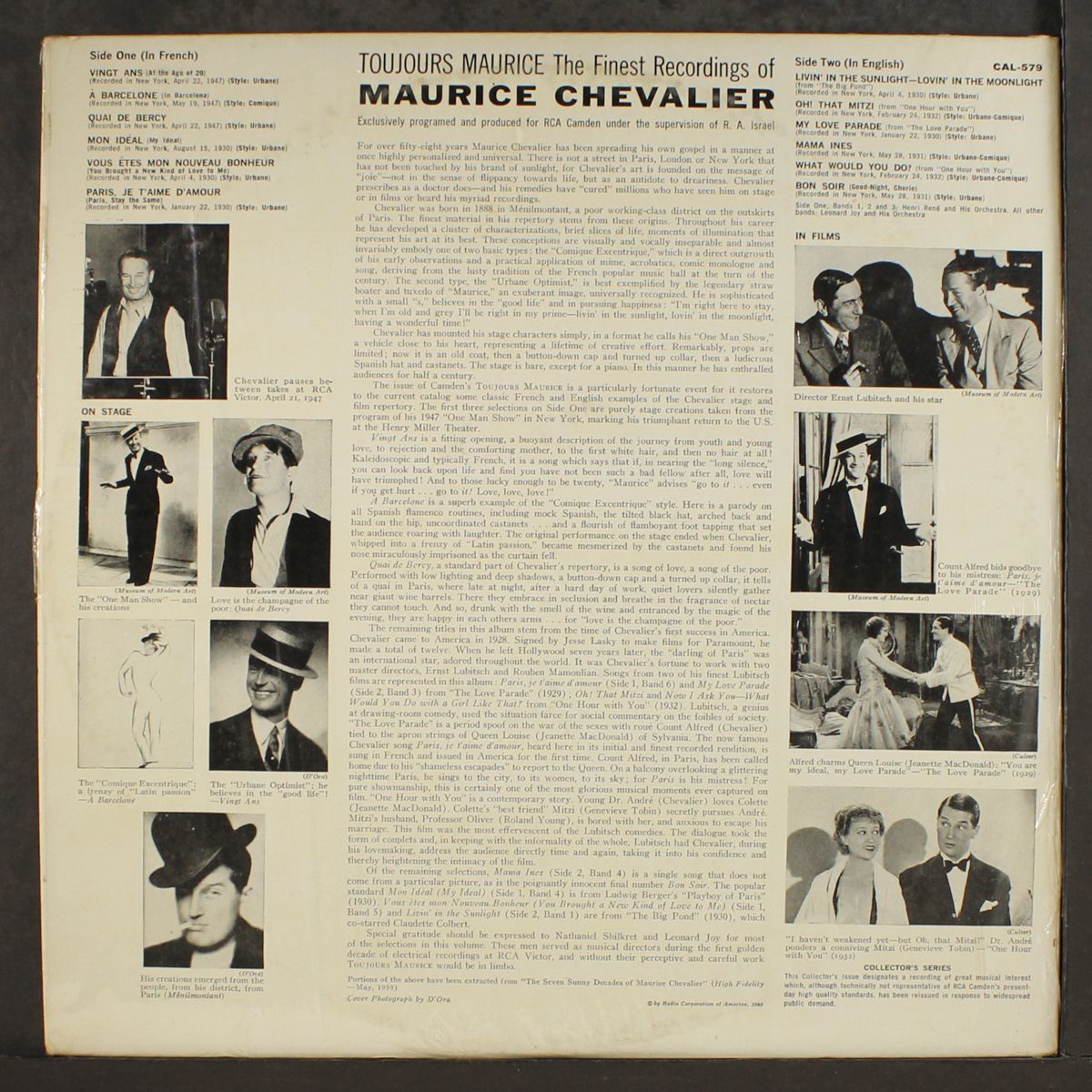 toujours maurice by MAURICE CHEVALIER