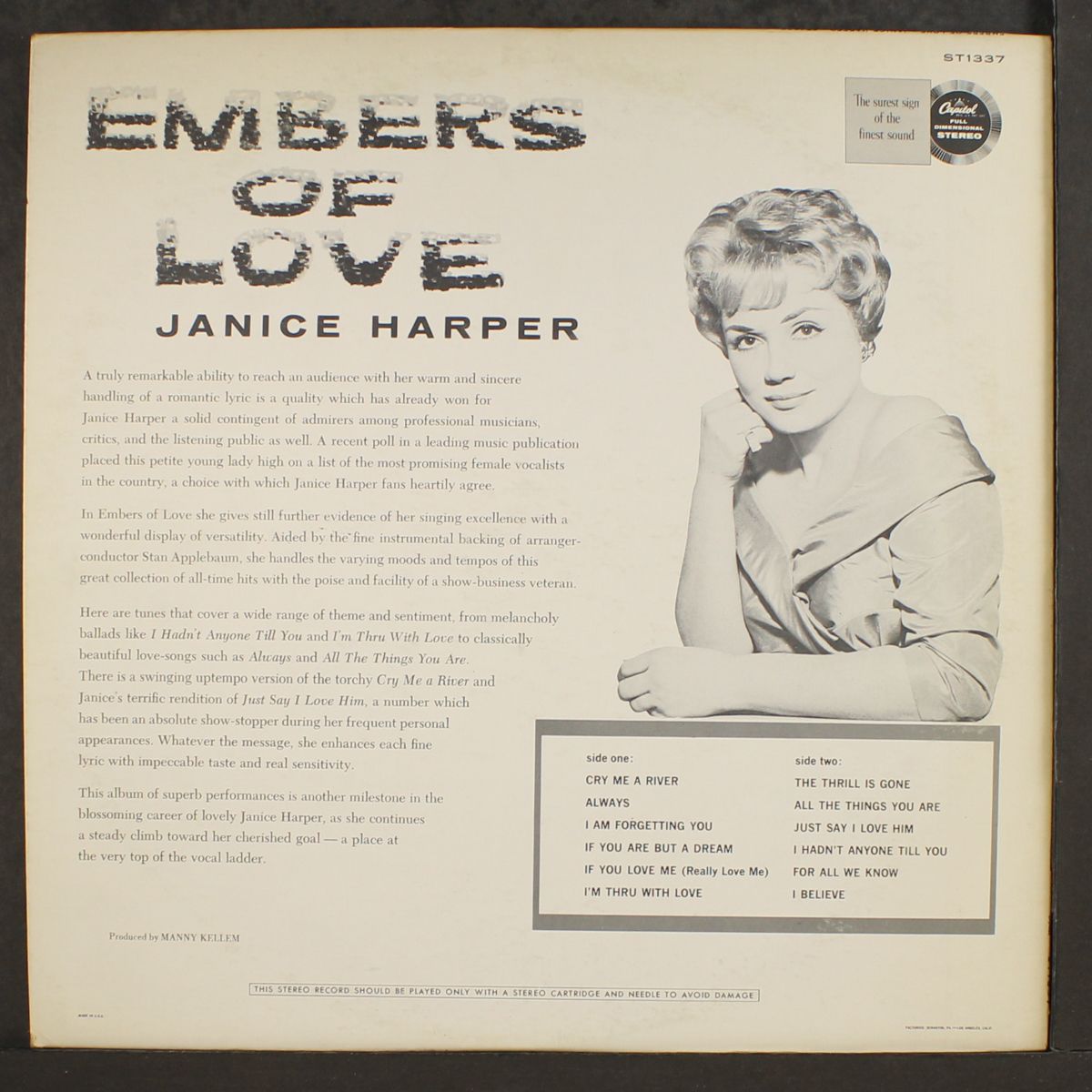 embers of love by JANICE HARPER