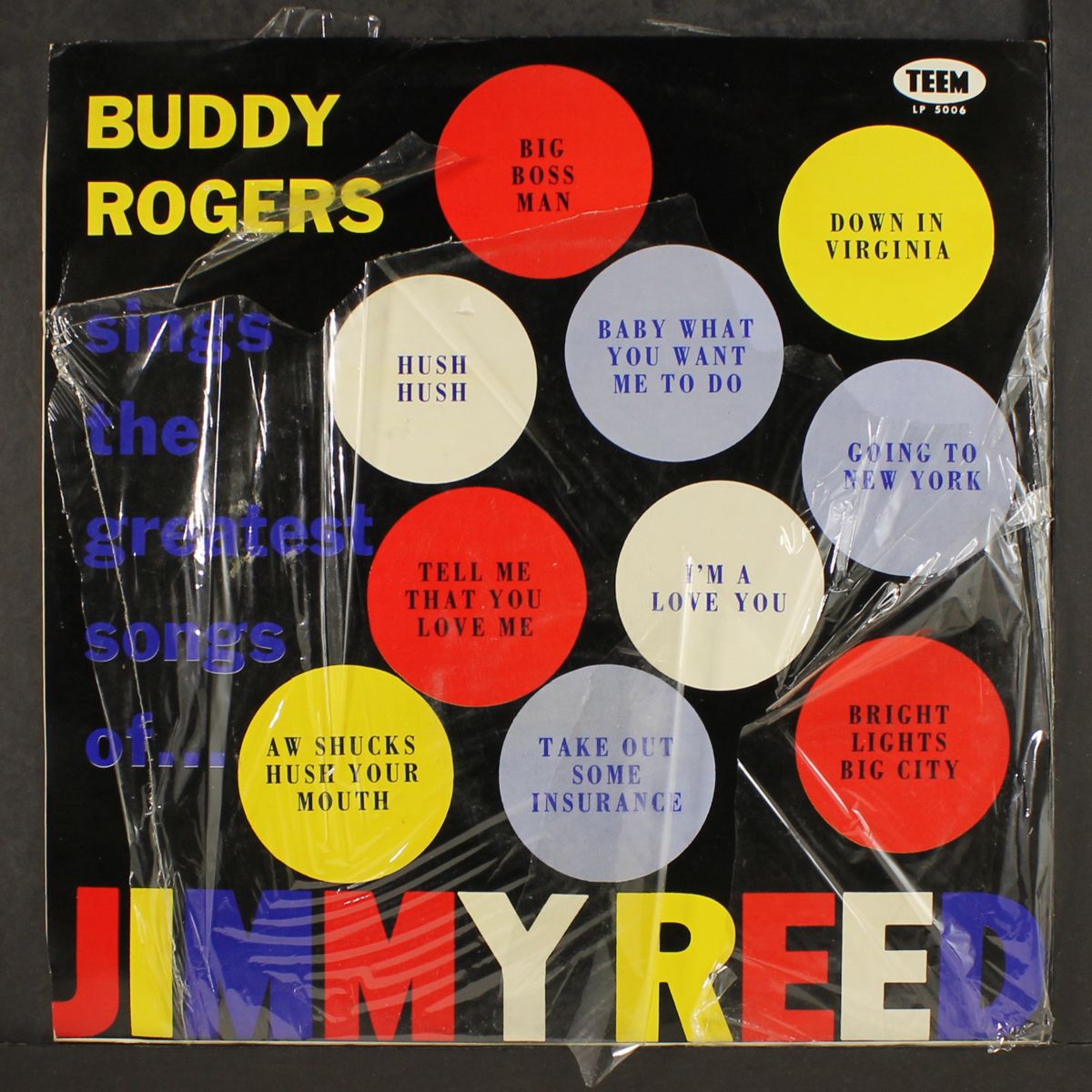 sings the greatest songs of jimmy reed by BUDDY ROGERS
