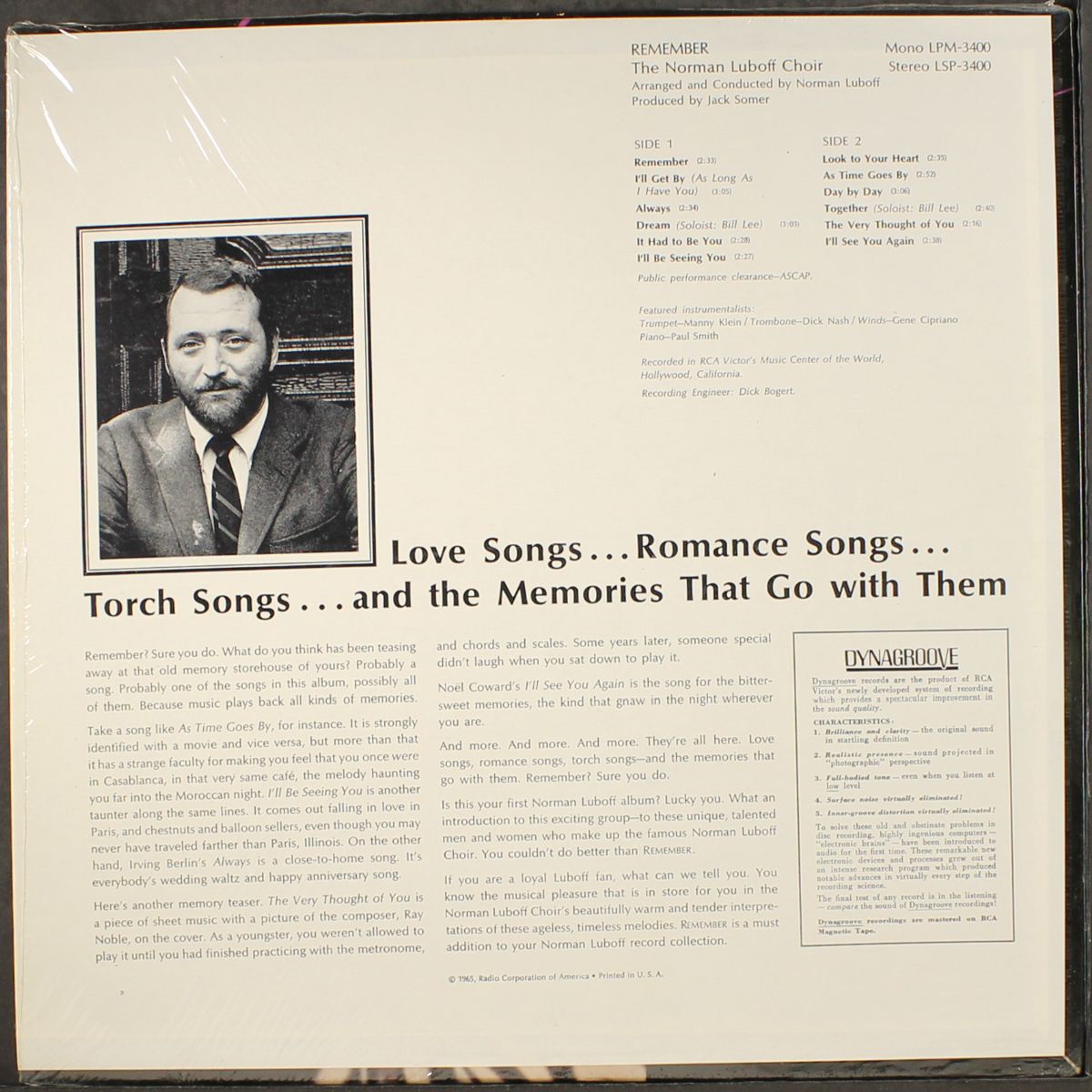 remember by NORMAN LUBOFF CHOIR