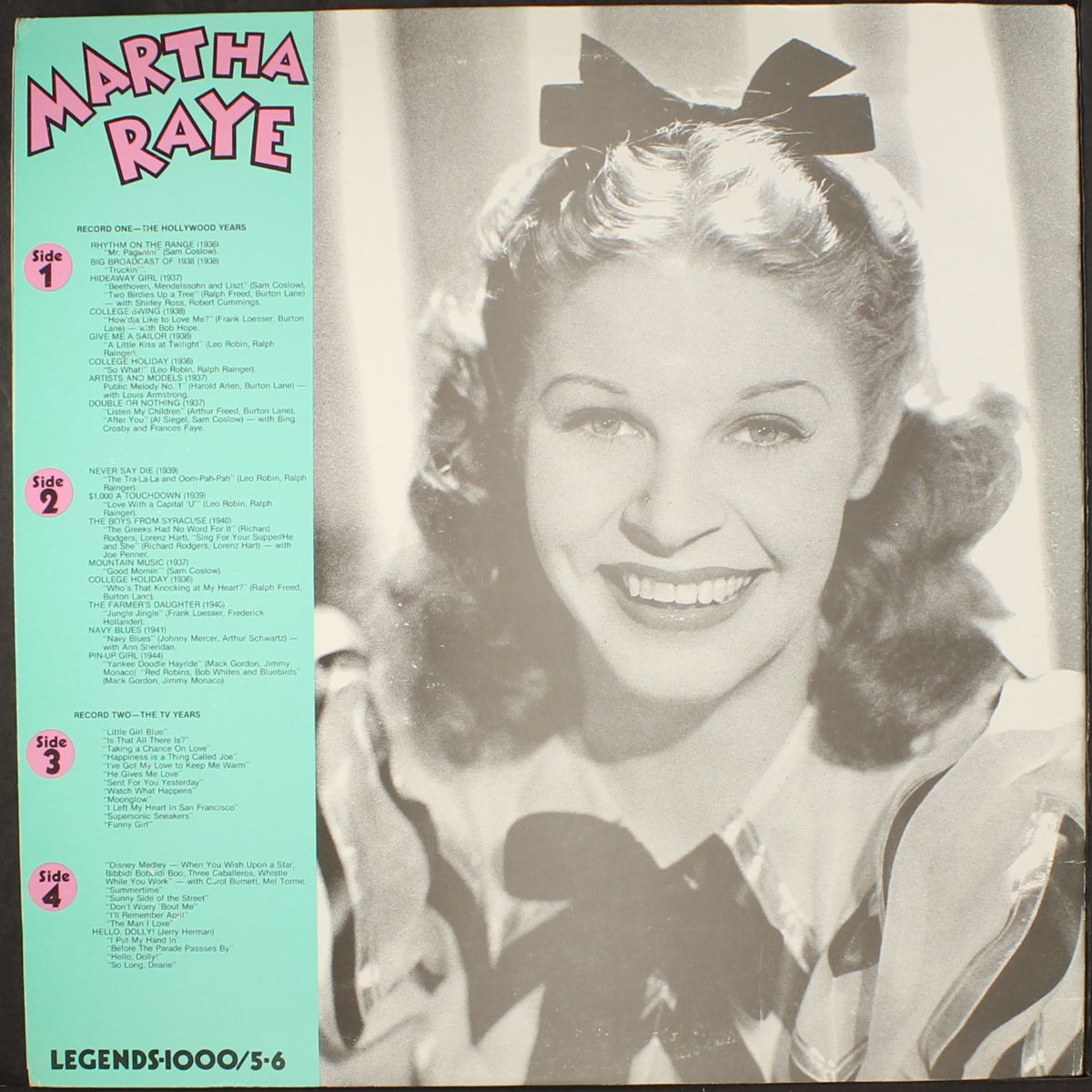 martha raye by MARTHA RAYE