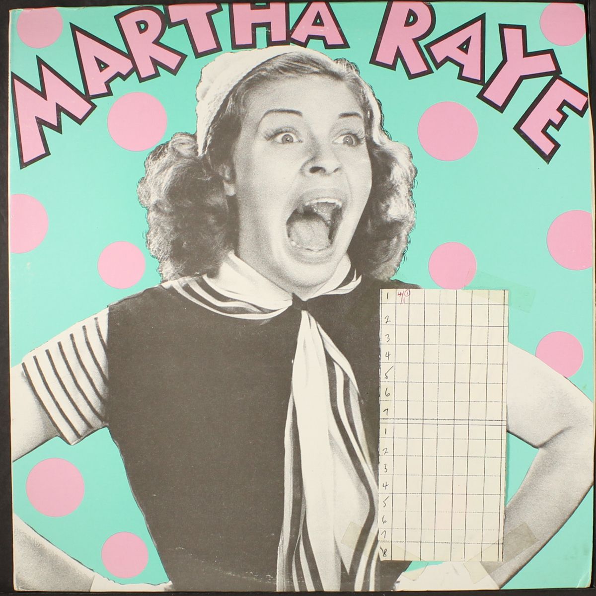 martha raye by MARTHA RAYE